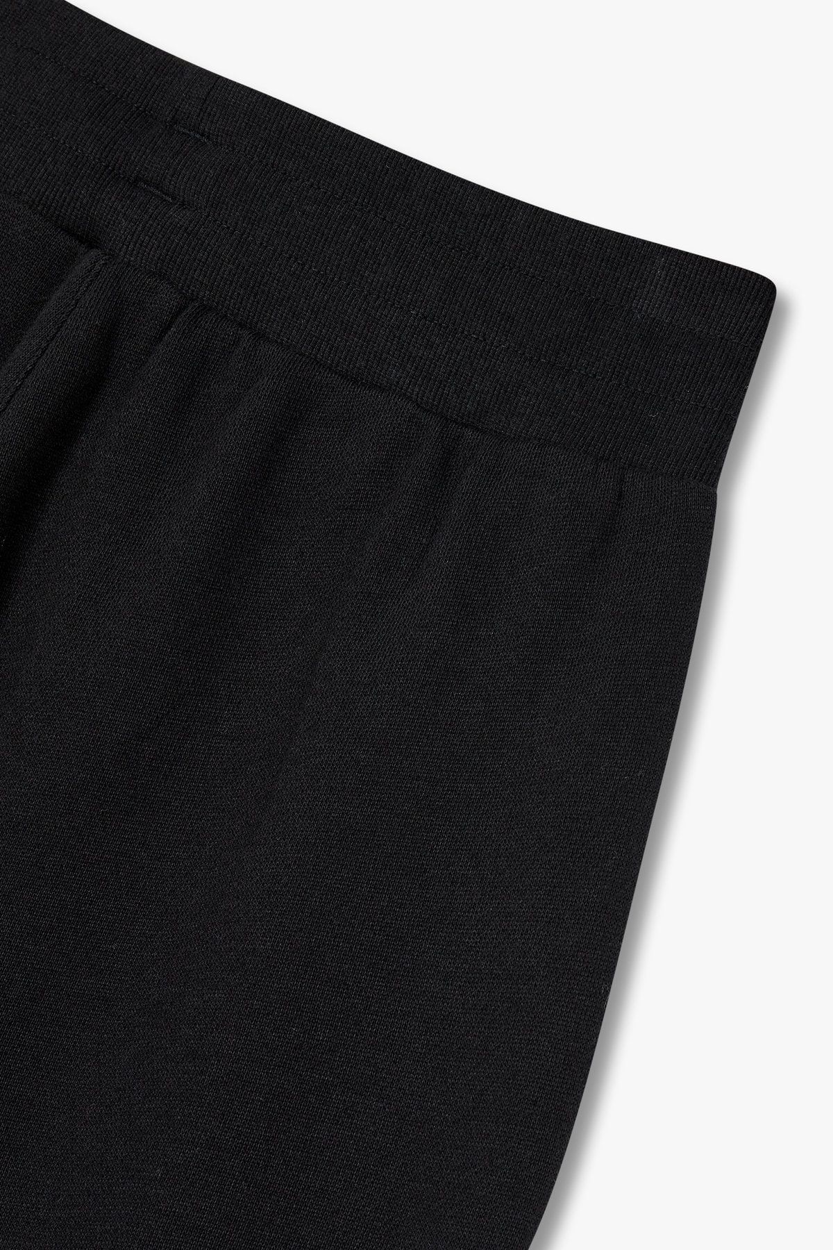 엠포리오 아르마니 언더웨어(EMPORIO ARMANI UNDERWEAR) 여성 로고 자수 라운지 조거 팬츠 _블랙 0825132502