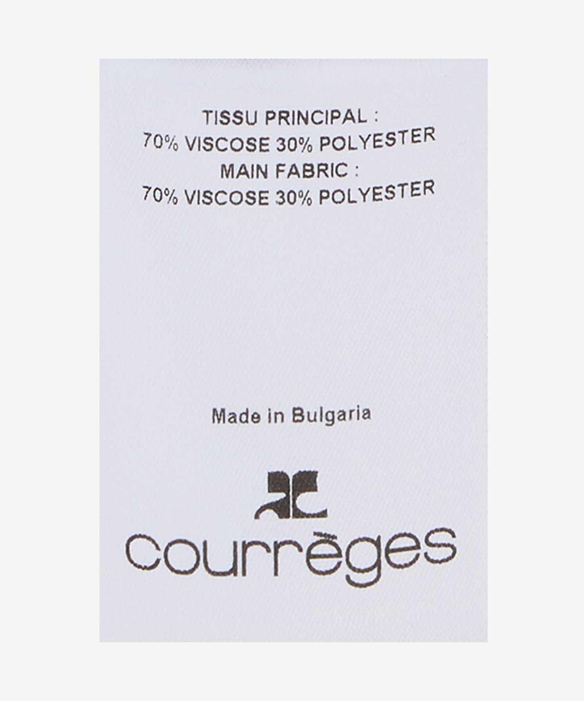 꾸레쥬(COURREGES) 더블 지퍼 립 니트 가디건 - 블랙 / 125MGI026FI00019999