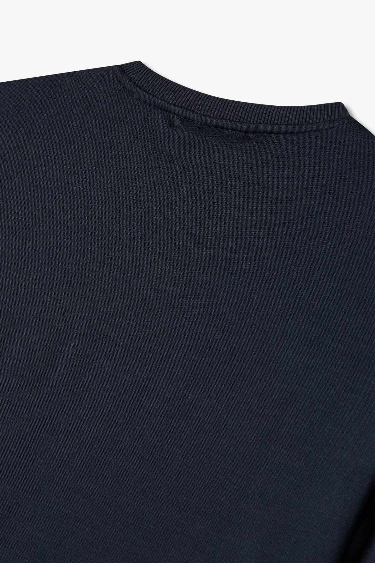 엠포리오 아르마니 언더웨어(EMPORIO ARMANI UNDERWEAR) 남성 아웃라인 로고 라운지 티셔츠 _다크 블루 0815114016