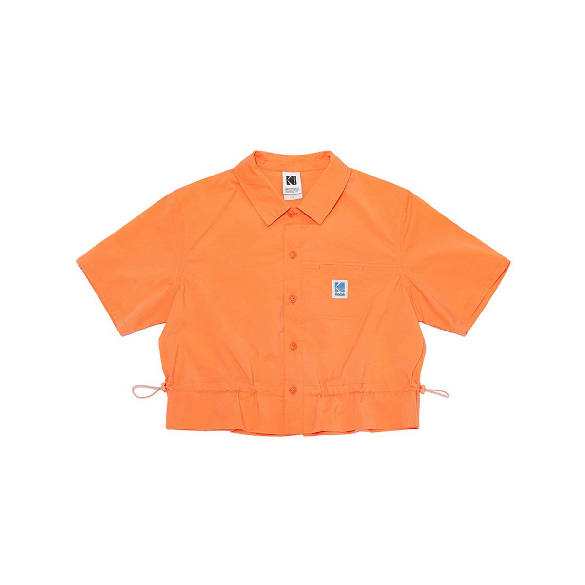 코닥(KODAK) 브리즈 반팔 셔츠 우먼 ORANGE