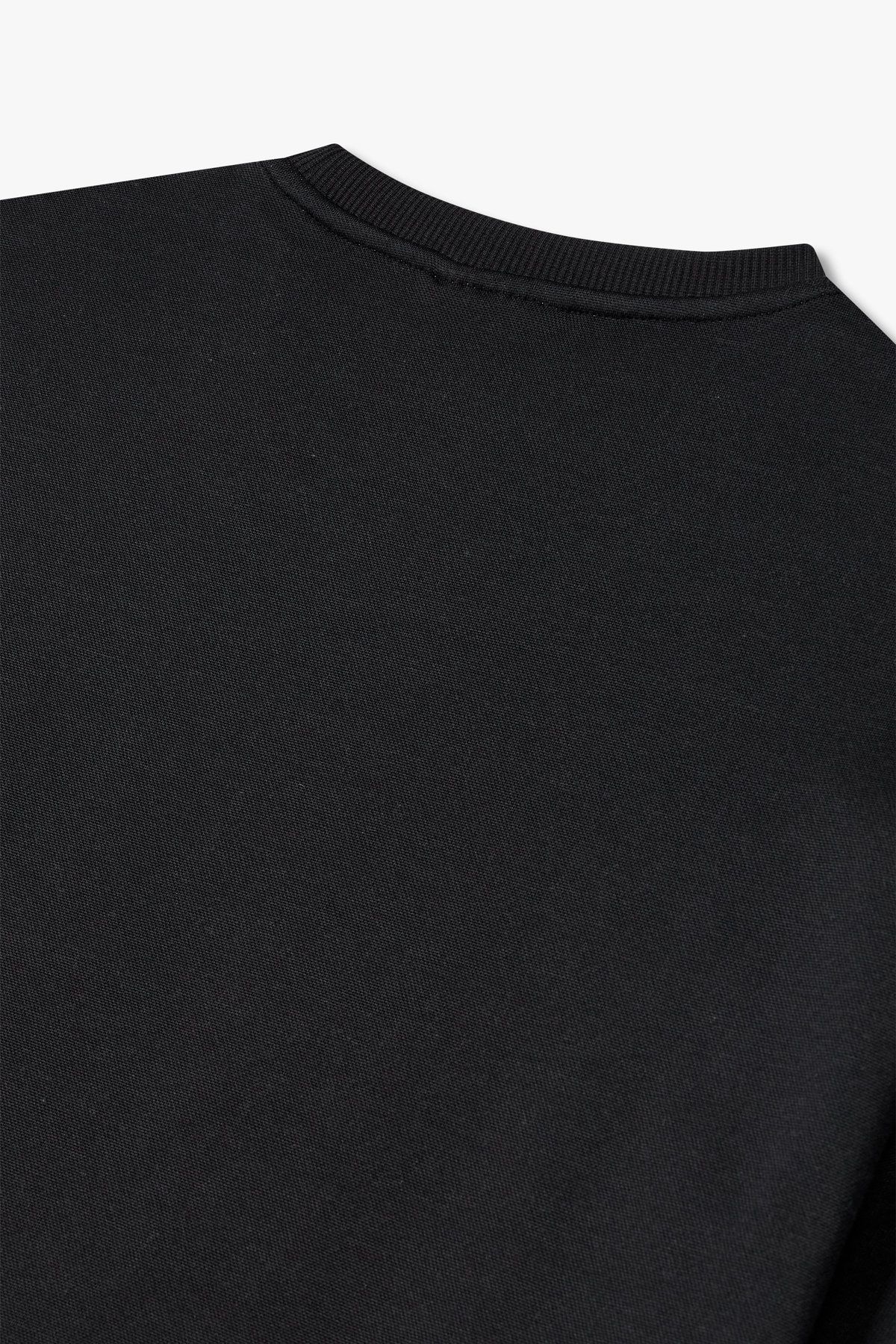 엠포리오 아르마니 언더웨어(EMPORIO ARMANI UNDERWEAR) 남성 아웃라인 로고 라운지 티셔츠 _블랙 0815114017