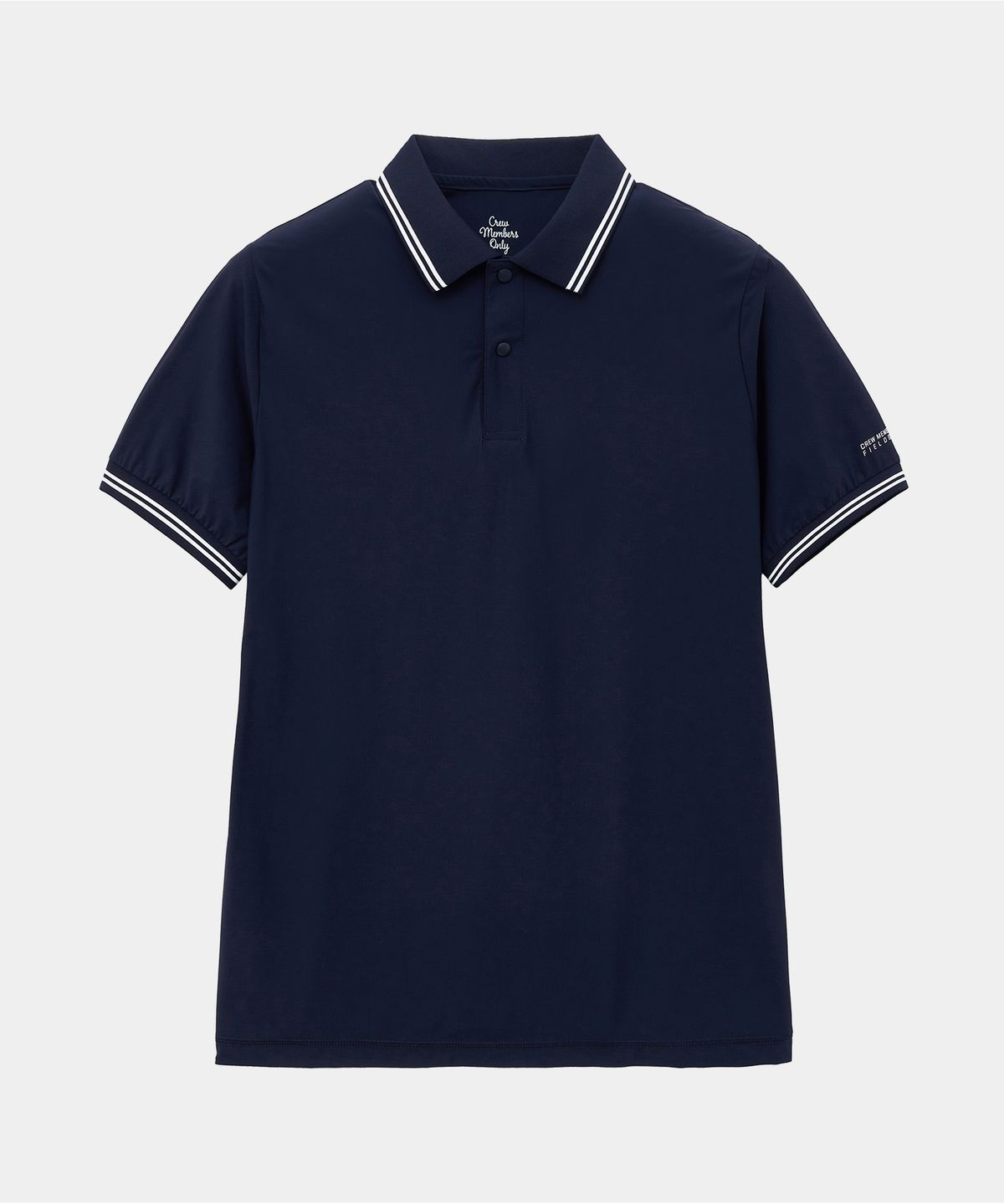 크루멤버스온리(CREW MEMBERS ONLY) FIELD BASIC POLO NAVY