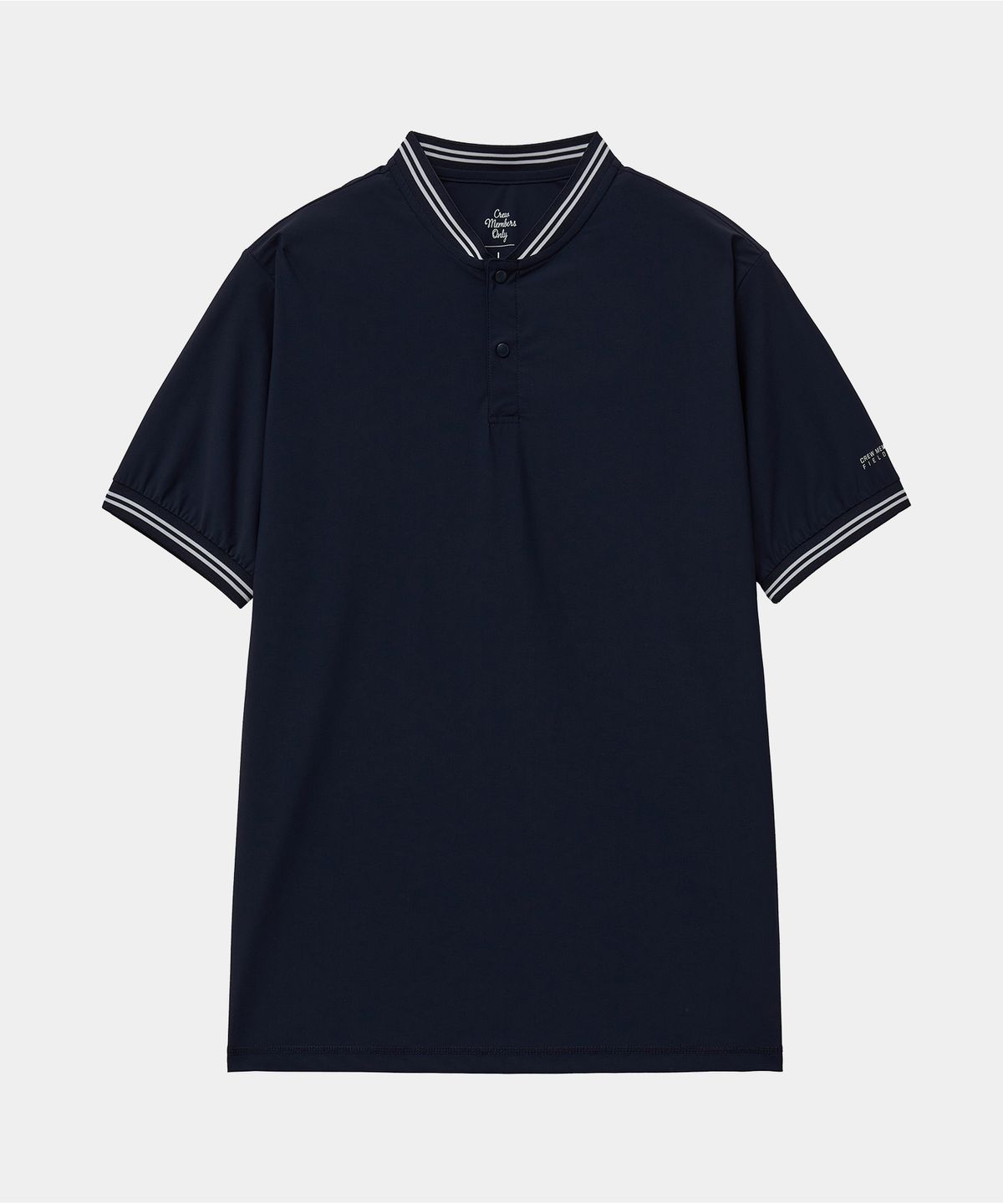 크루멤버스온리(CREW MEMBERS ONLY) FIELD ROUND POLO NAVY