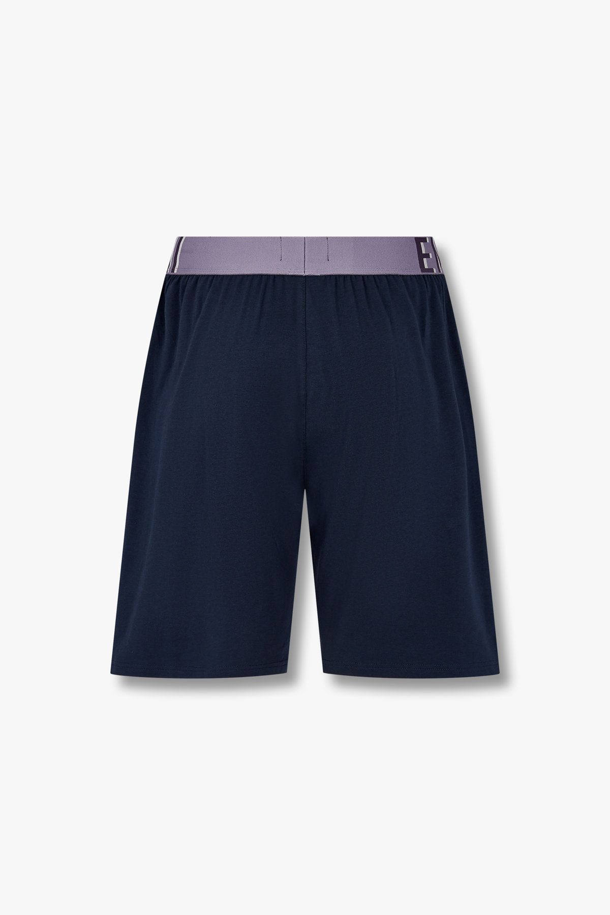 엠포리오 아르마니 언더웨어(EMPORIO ARMANI UNDERWEAR) 남성 볼드 로고 밴딩 라운지 쇼츠 _다크 블루 0815131001