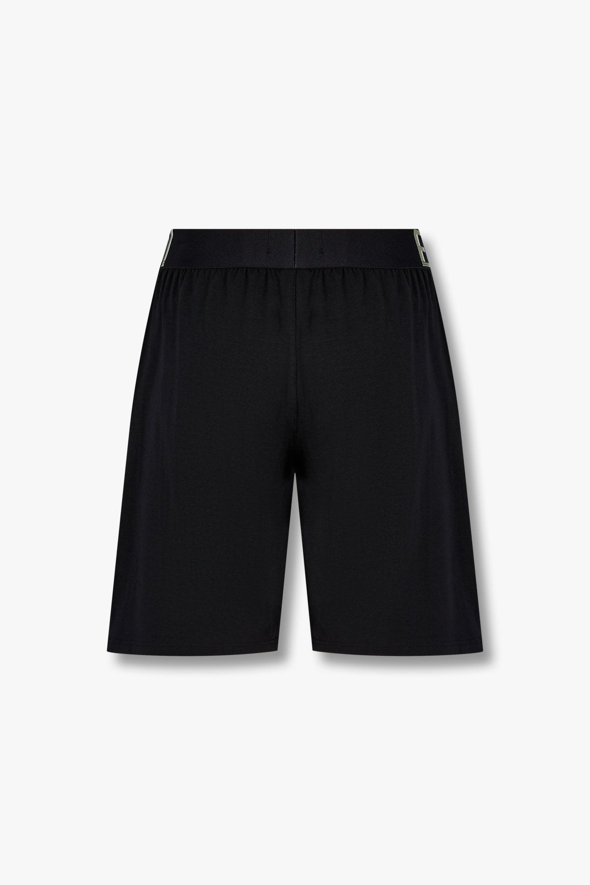 엠포리오 아르마니 언더웨어(EMPORIO ARMANI UNDERWEAR) 남성 볼드 로고 밴딩 라운지 쇼츠 _블랙 0815131002