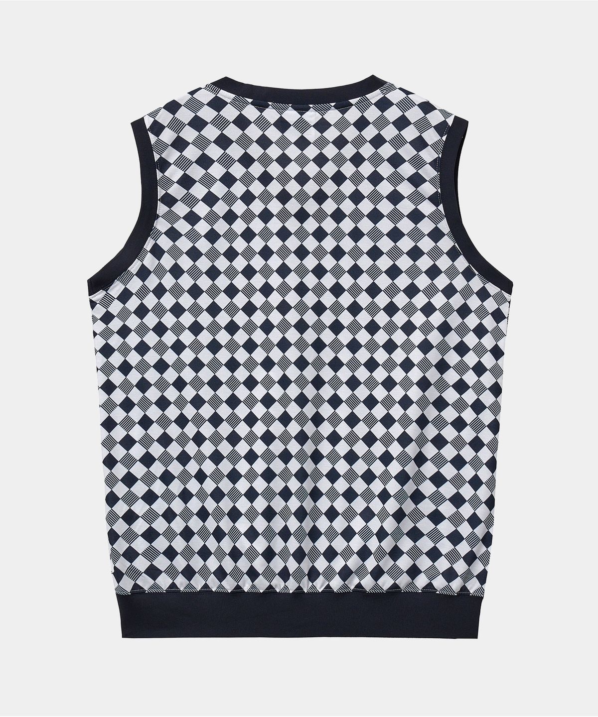 크루멤버스온리(CREW MEMBERS ONLY) RESORT PRINT VEST CHECKER