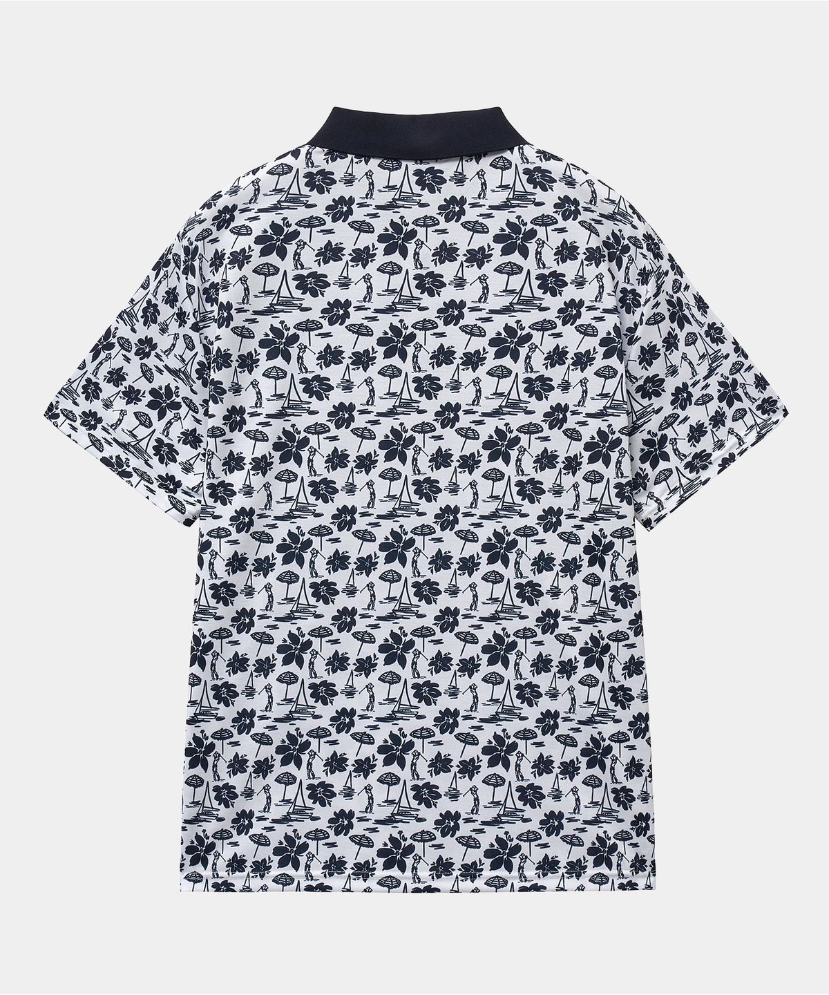 크루멤버스온리(CREW MEMBERS ONLY) RESORT PRINT POLO VACATION