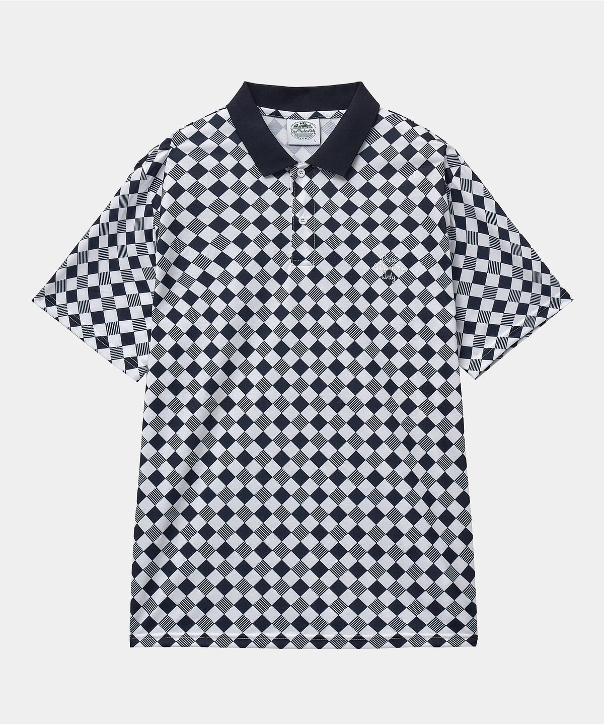크루멤버스온리(CREW MEMBERS ONLY) RESORT PRINT POLO CHECKER