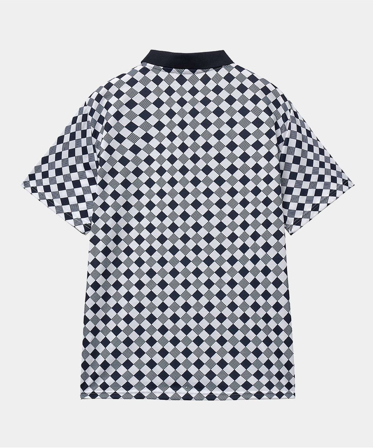 크루멤버스온리(CREW MEMBERS ONLY) RESORT PRINT POLO CHECKER