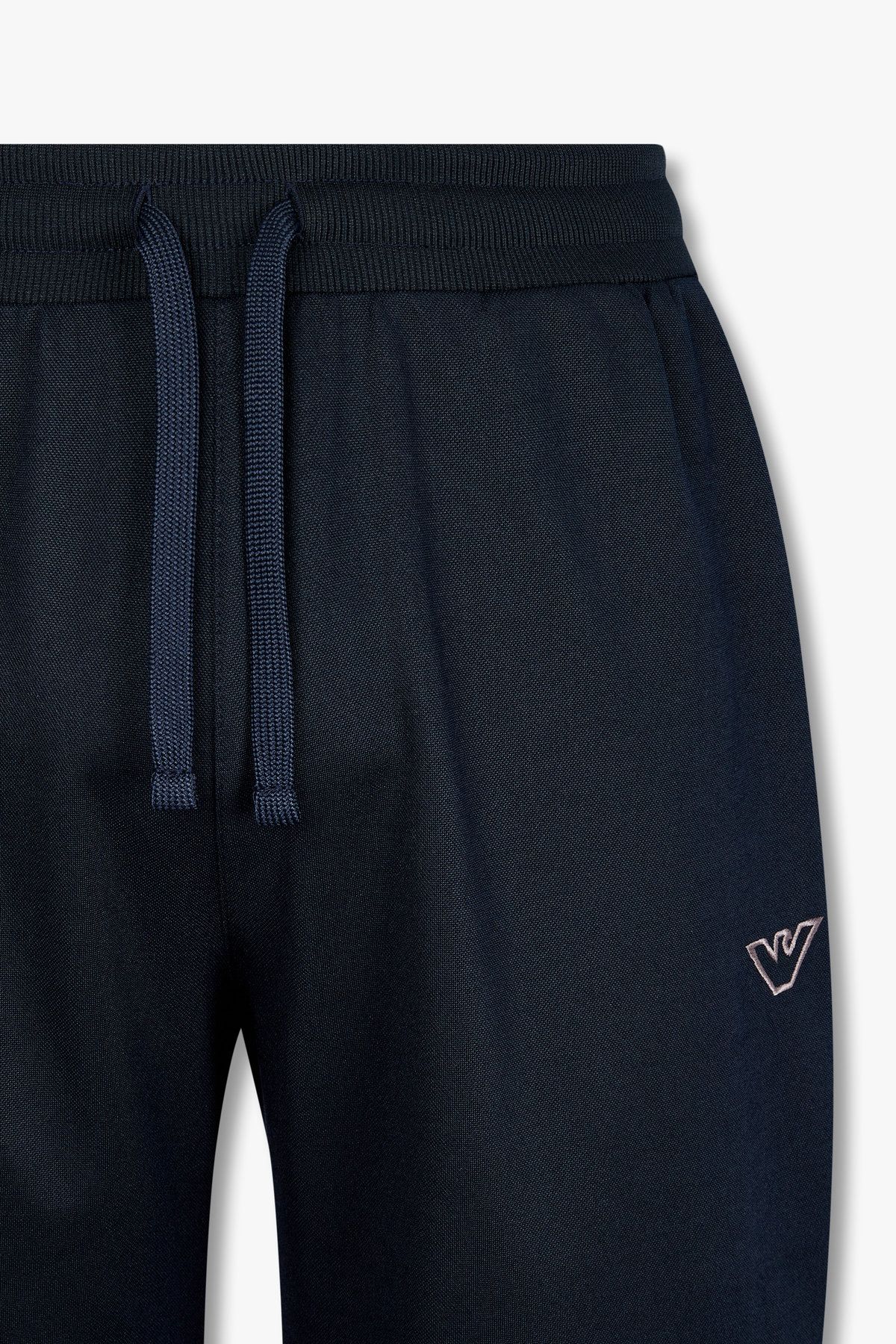 엠포리오 아르마니 언더웨어(EMPORIO ARMANI UNDERWEAR) 남성 이글 로고 자수 라운지 조거 팬츠 _다크 블루 0815132009