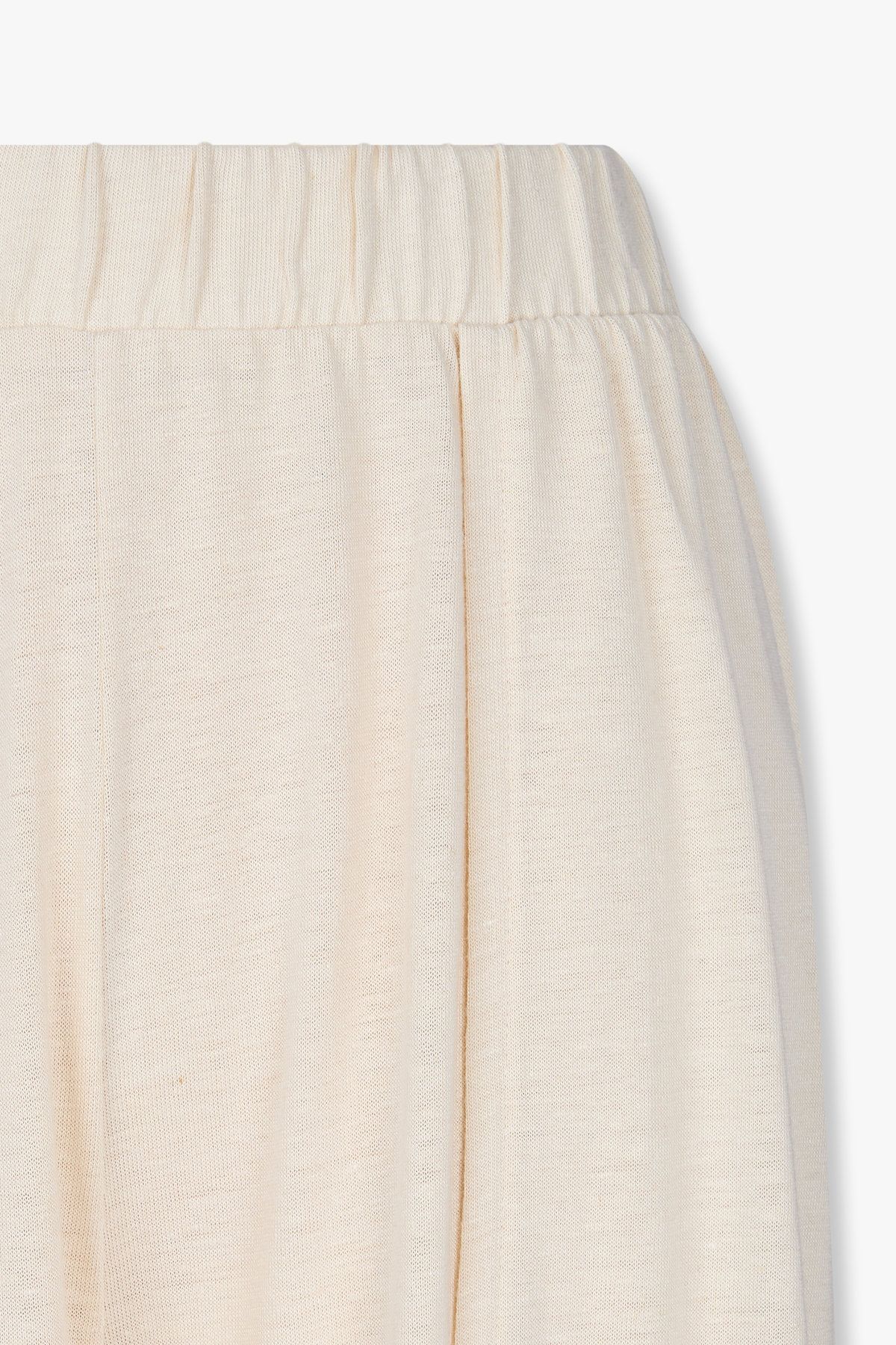 엠포리오 아르마니 언더웨어(EMPORIO ARMANI UNDERWEAR) 여성 롱 슬릿 와이드 비치 팬츠 _라이트베이지 0825132507