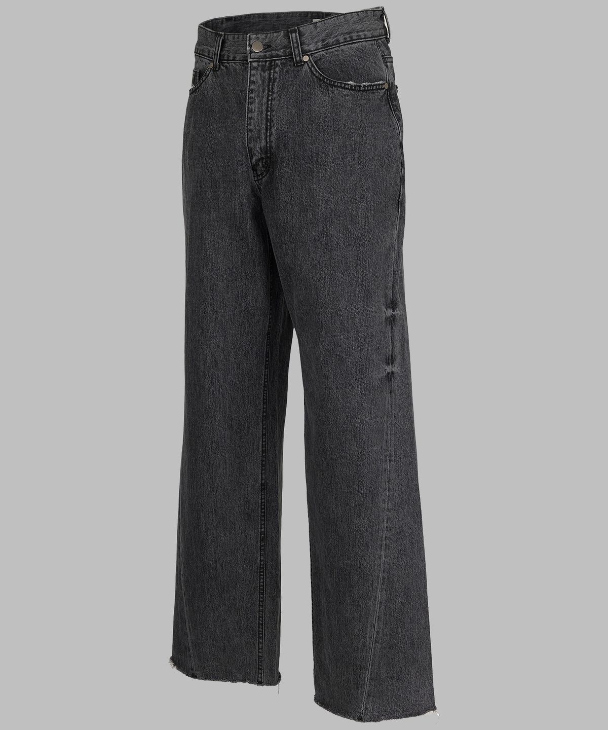 덤(THUMB) CURVED LINE ROUGH DENIM 10