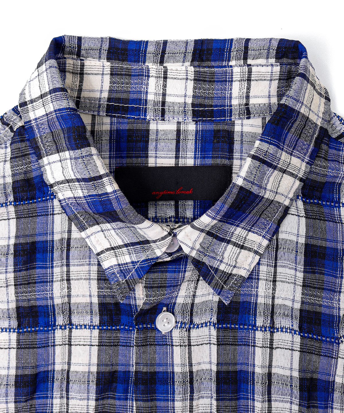 애니타임로릭(ANYTIME LOREAK) IRIS SHIRT - O.BLUE