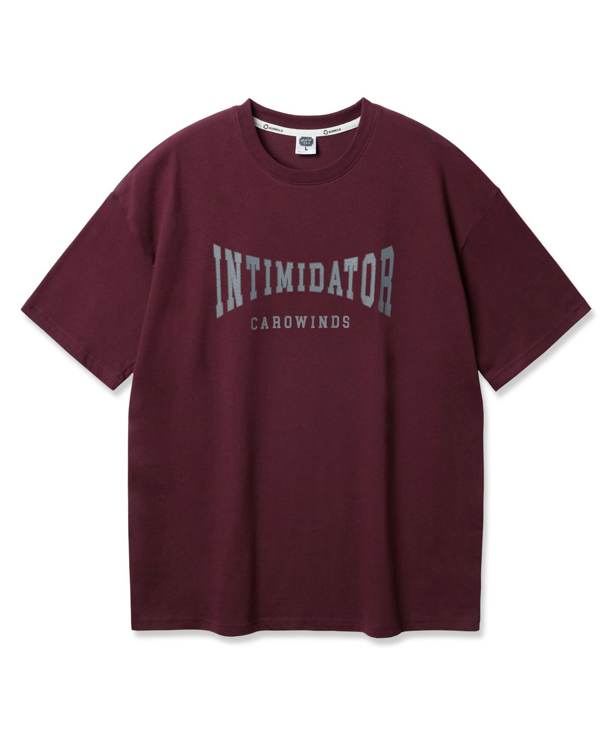 앨빈클로(ALVINCLO) INTIMIDATOR 오버핏 반팔티 AST4704 (4 COLOR)