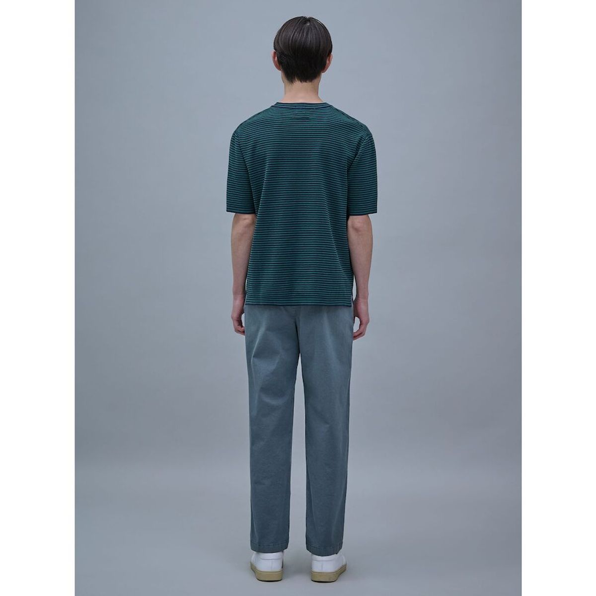 시프트지(SHIFT.G) Cotton Crewneck Sweater  Green