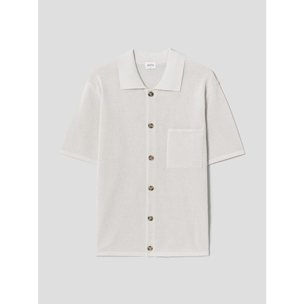 시프트지(SHIFT.G) Half Sleeves Cardigan  Ivory
