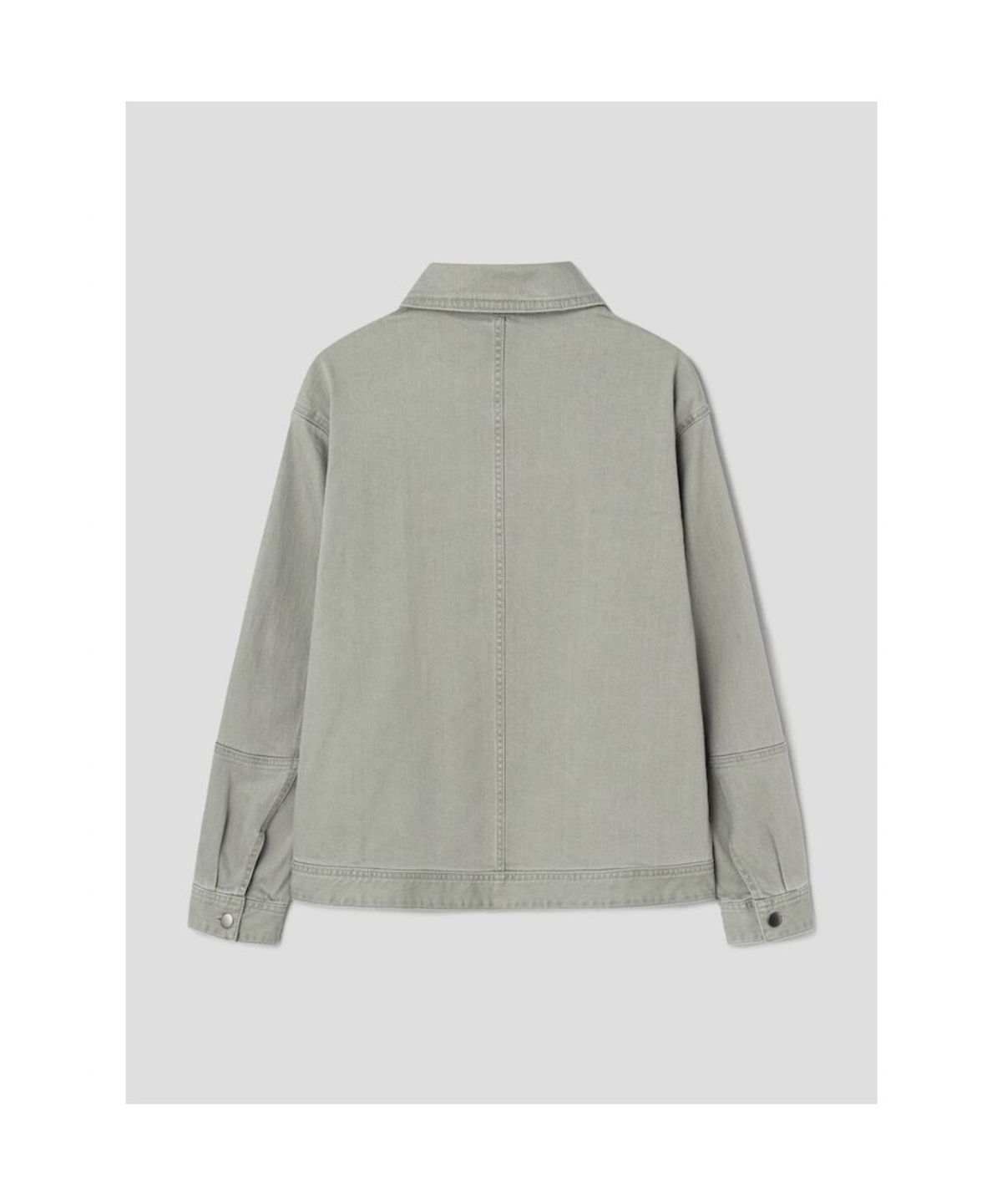 시프트지(SHIFT.G) Mallet Denim Trucker Jacket  Khaki