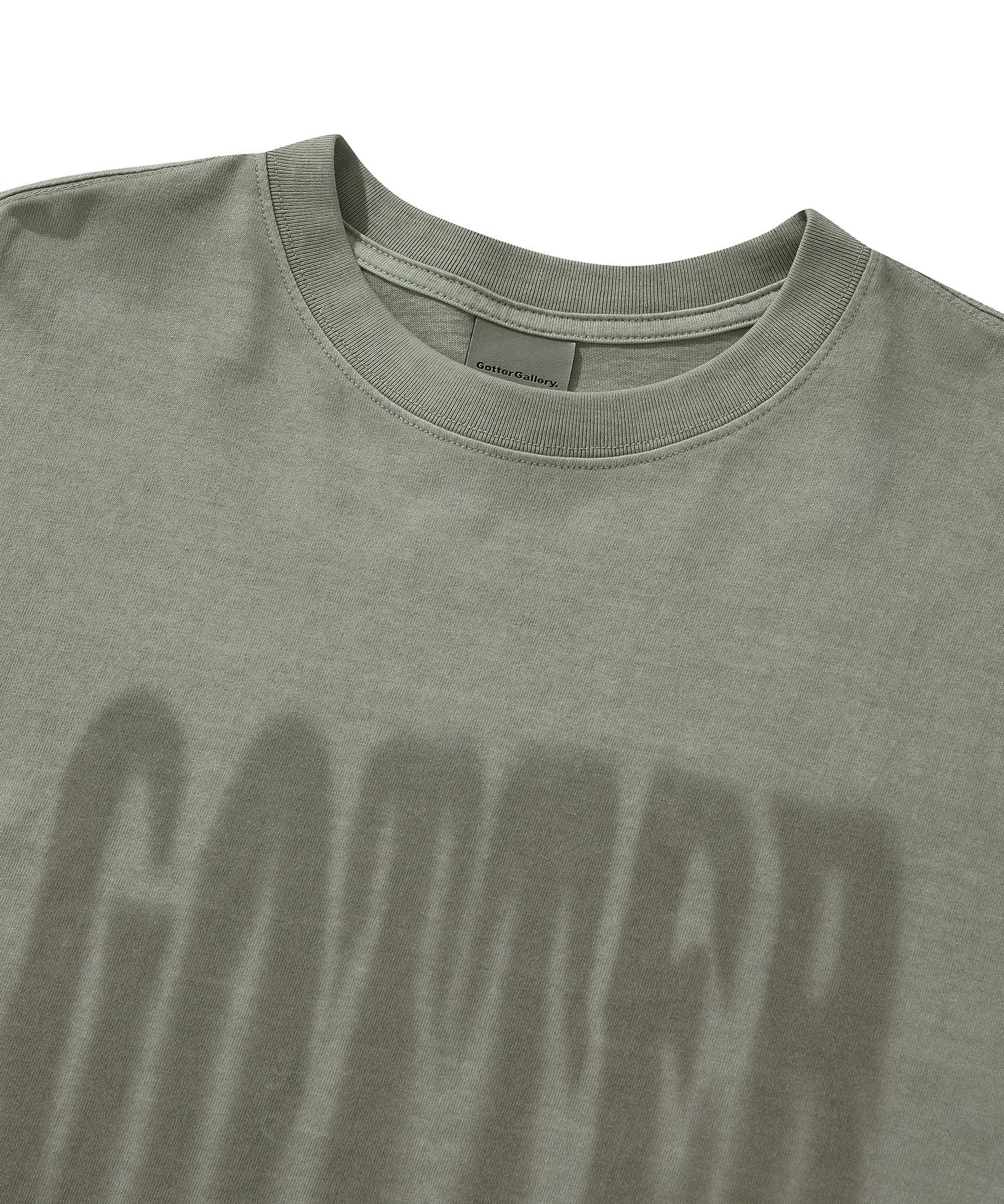 ★2025SS新作★GOTTER GALLERY★MELTED LOGO DYED T-SHIRTS MUSINSA | GOTTER GALLERY MELTED LOGO DYED T-SHIRTS_KH