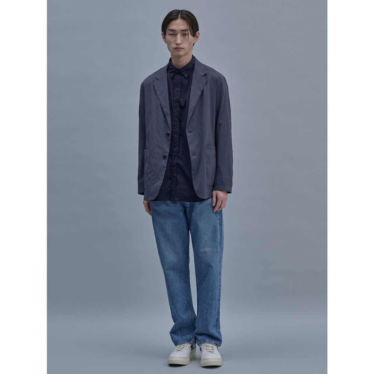 시프트지(SHIFT.G) Summer Officer SetUp Jacket  Grey
