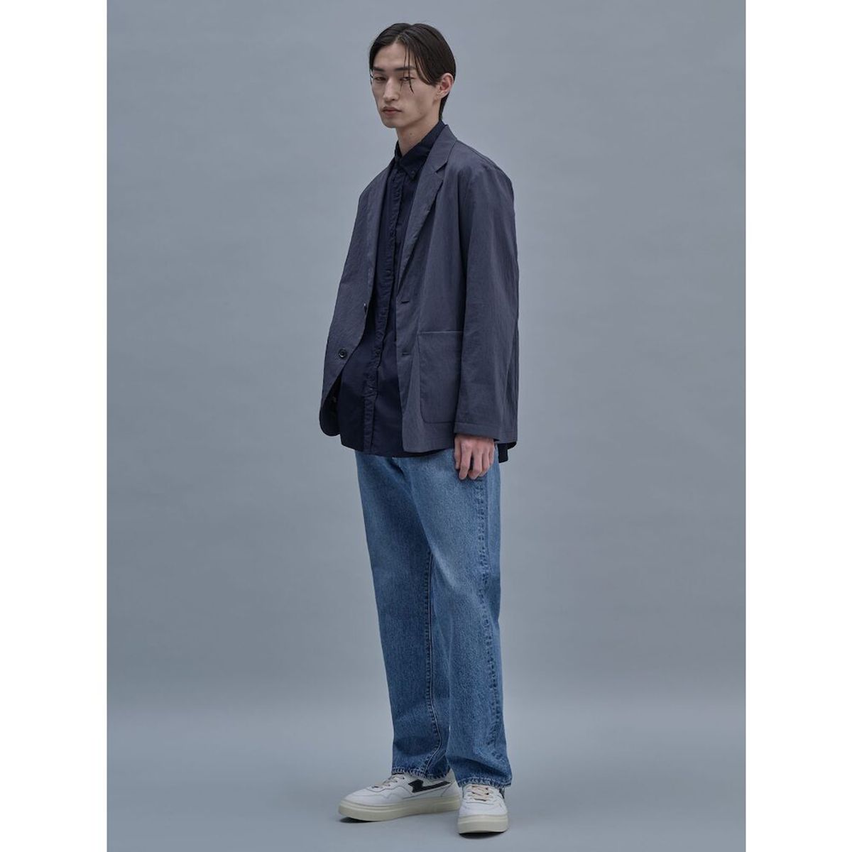 시프트지(SHIFT.G) Summer Officer SetUp Jacket  Grey