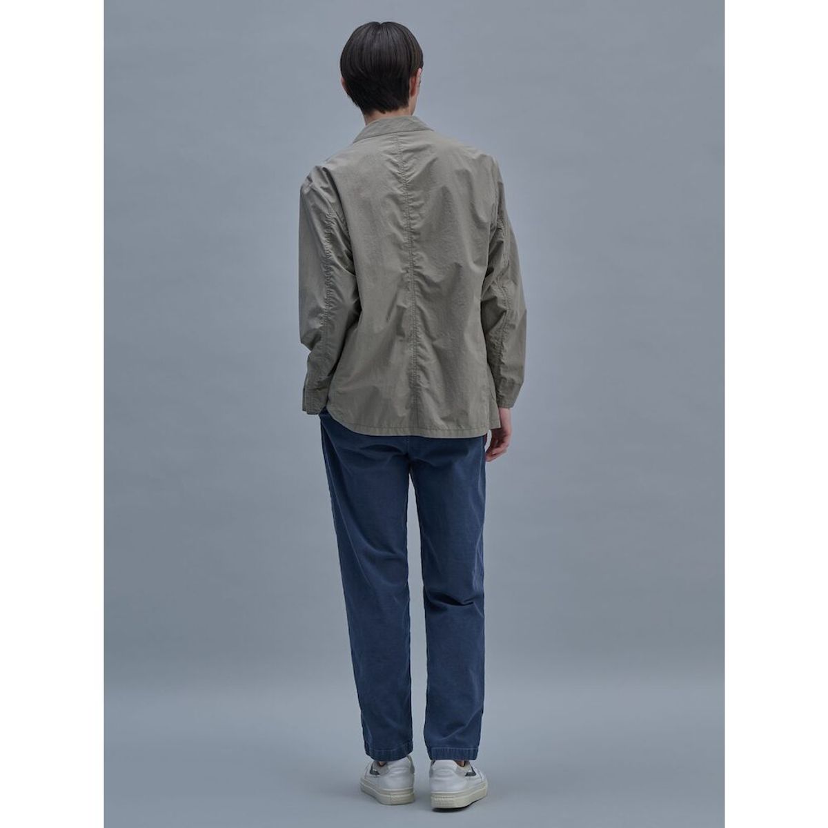 시프트지(SHIFT.G) Cotton Blended Editor SetUp Jacket  Khaki