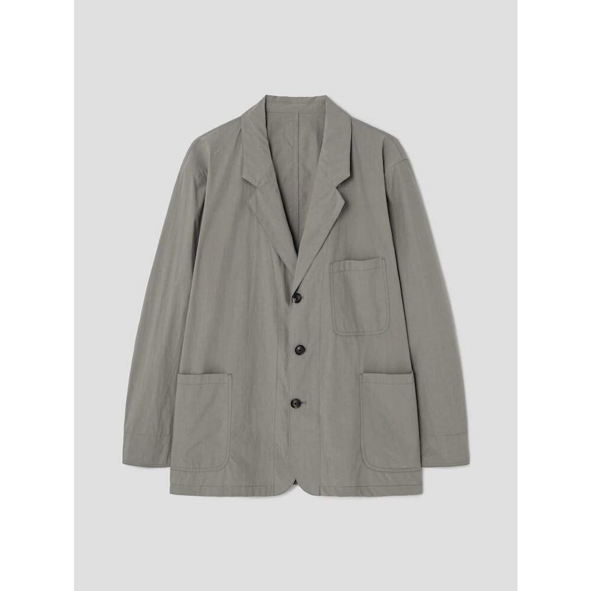 시프트지(SHIFT.G) Cotton Blended Editor SetUp Jacket  Khaki