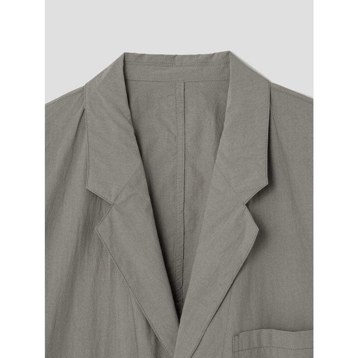 시프트지(SHIFT.G) Cotton Blended Editor SetUp Jacket  Khaki