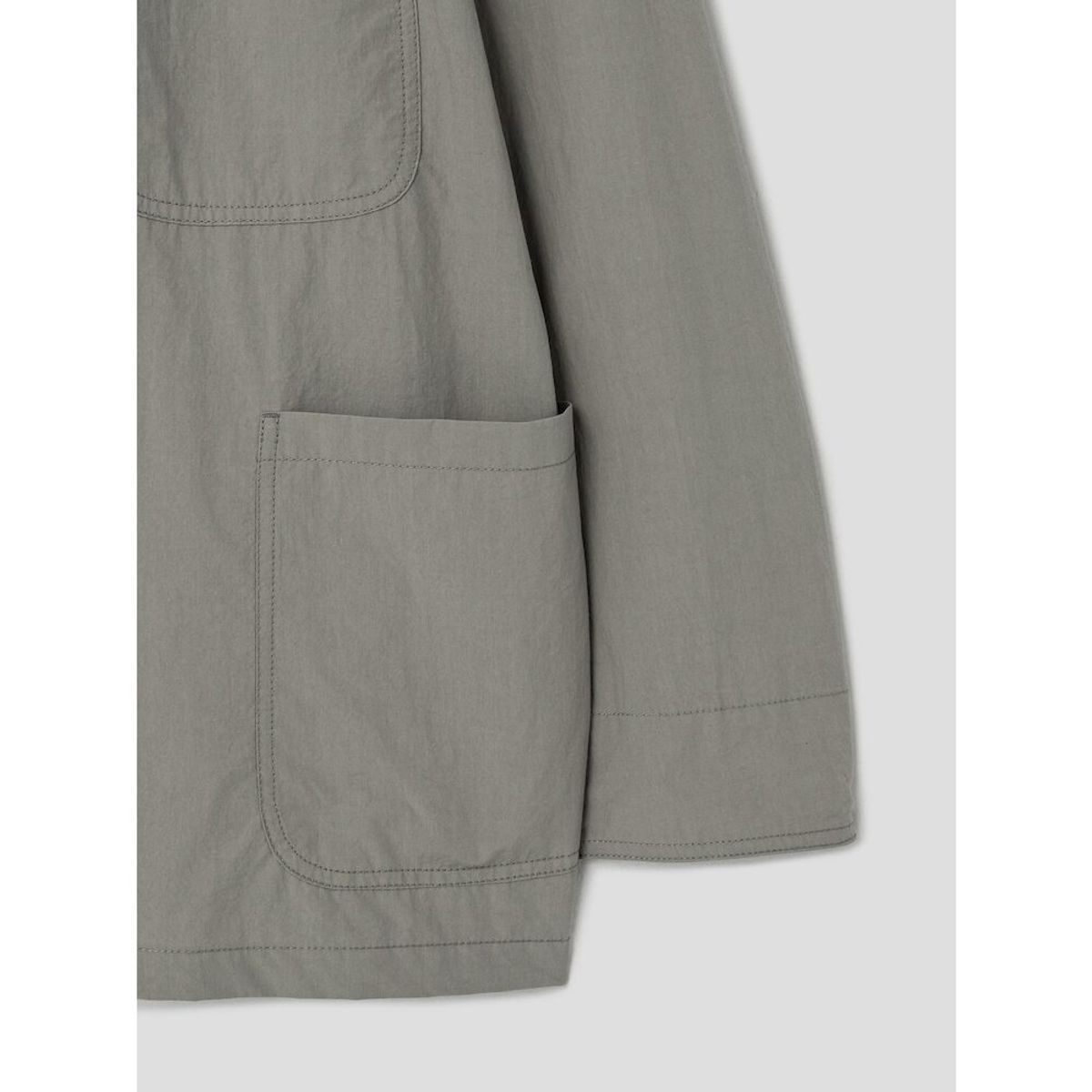 시프트지(SHIFT.G) Cotton Blended Editor SetUp Jacket  Khaki