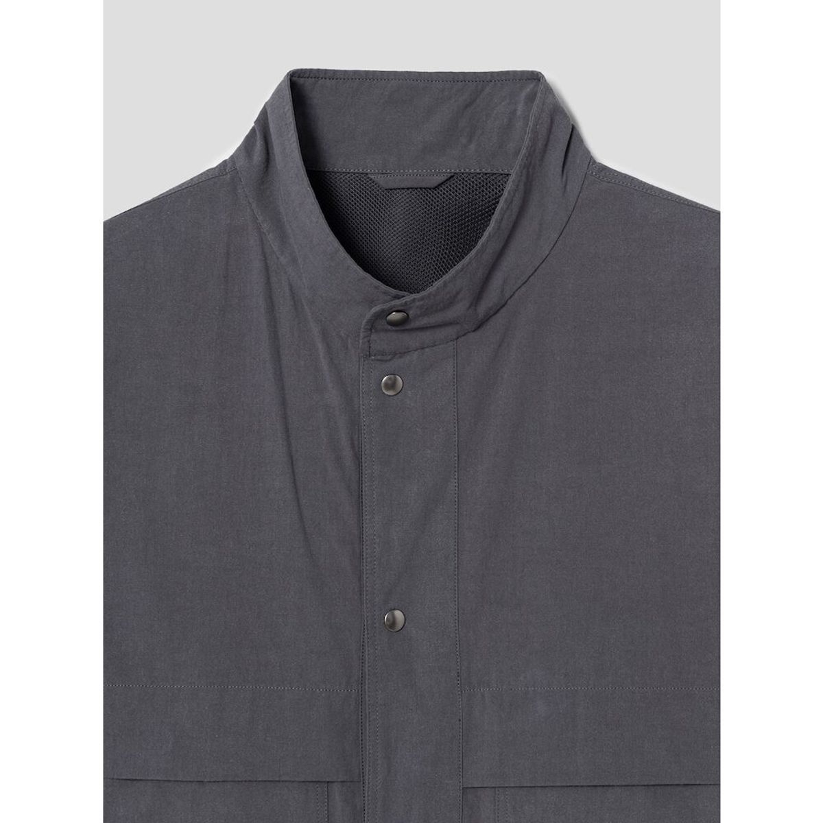 시프트지(SHIFT.G) Cotton Linen ZoomIn Shirts  Ash