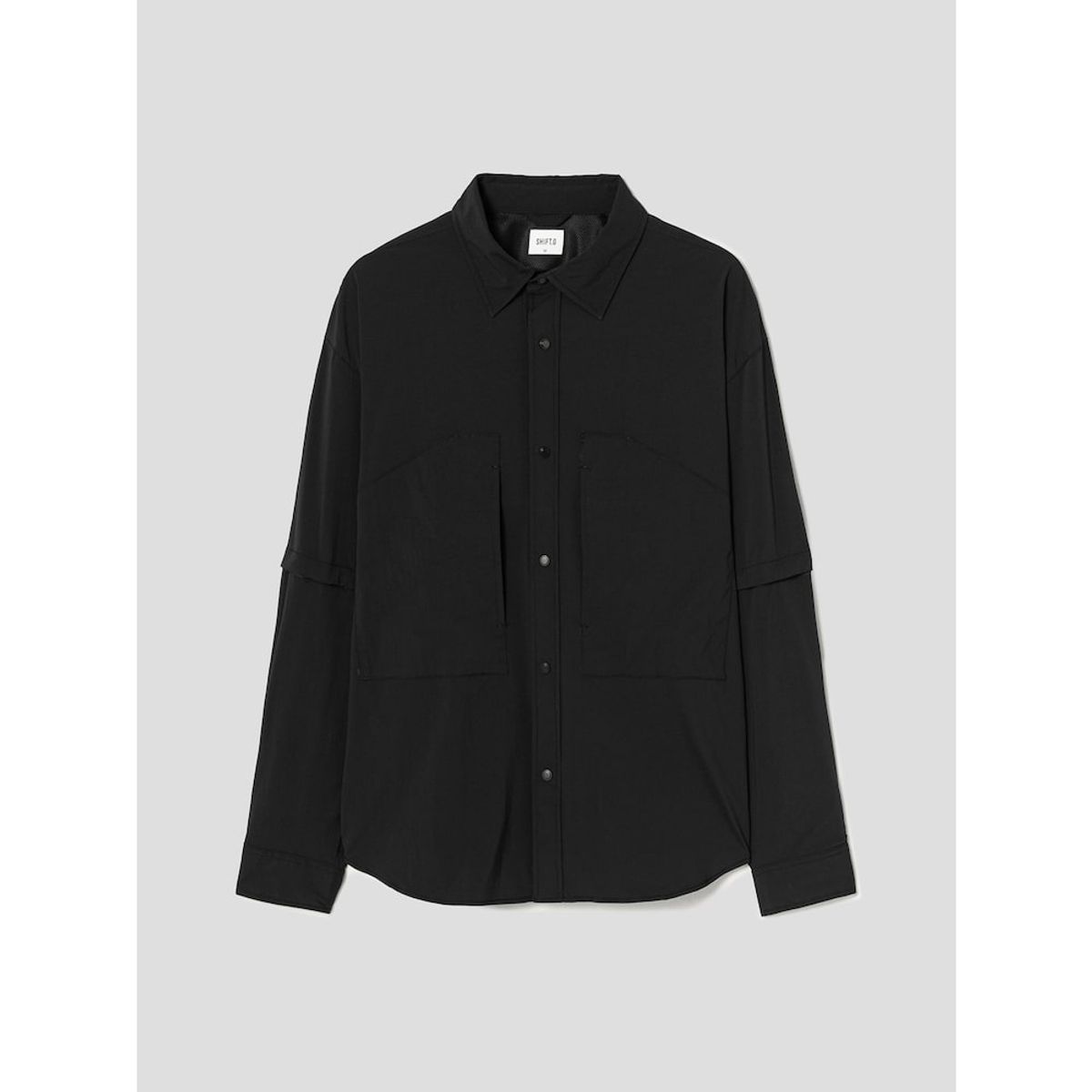 시프트지(SHIFT.G) Module ZoomIn Shirts  Black