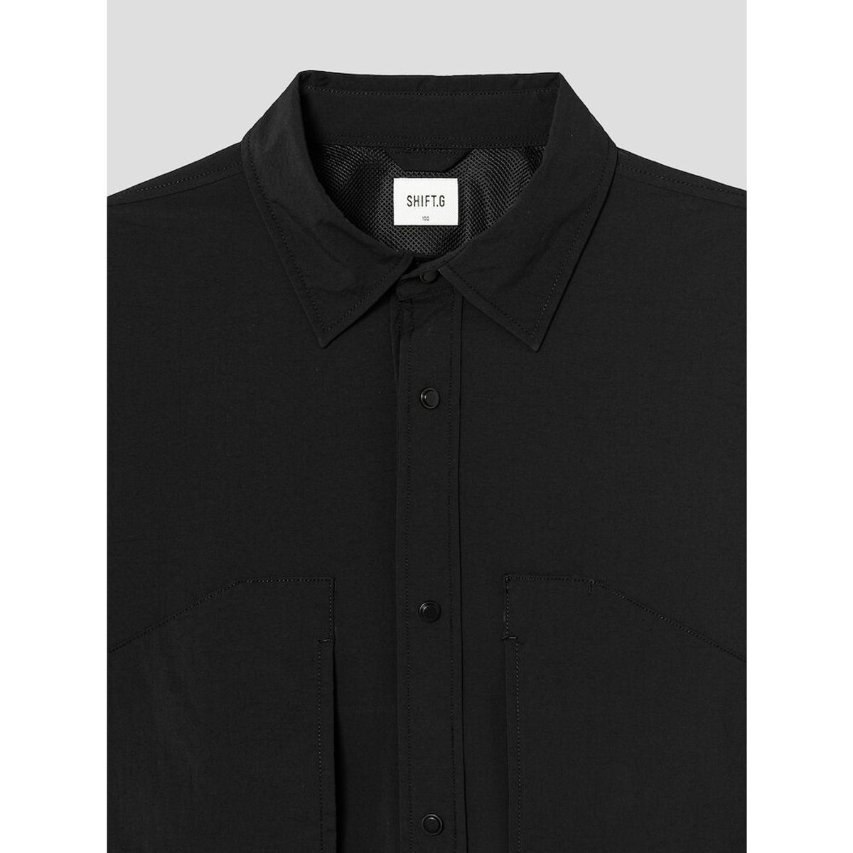 시프트지(SHIFT.G) Module ZoomIn Shirts  Black