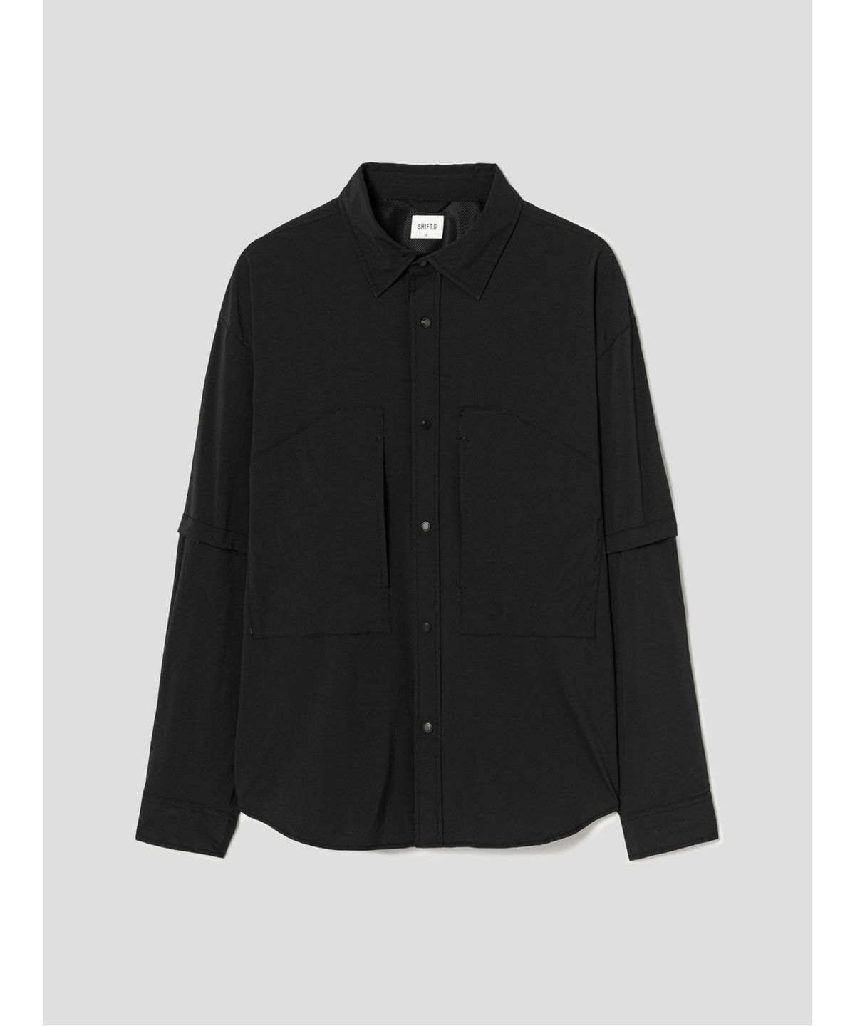 시프트지(SHIFT.G) Module ZoomIn Shirts  Black