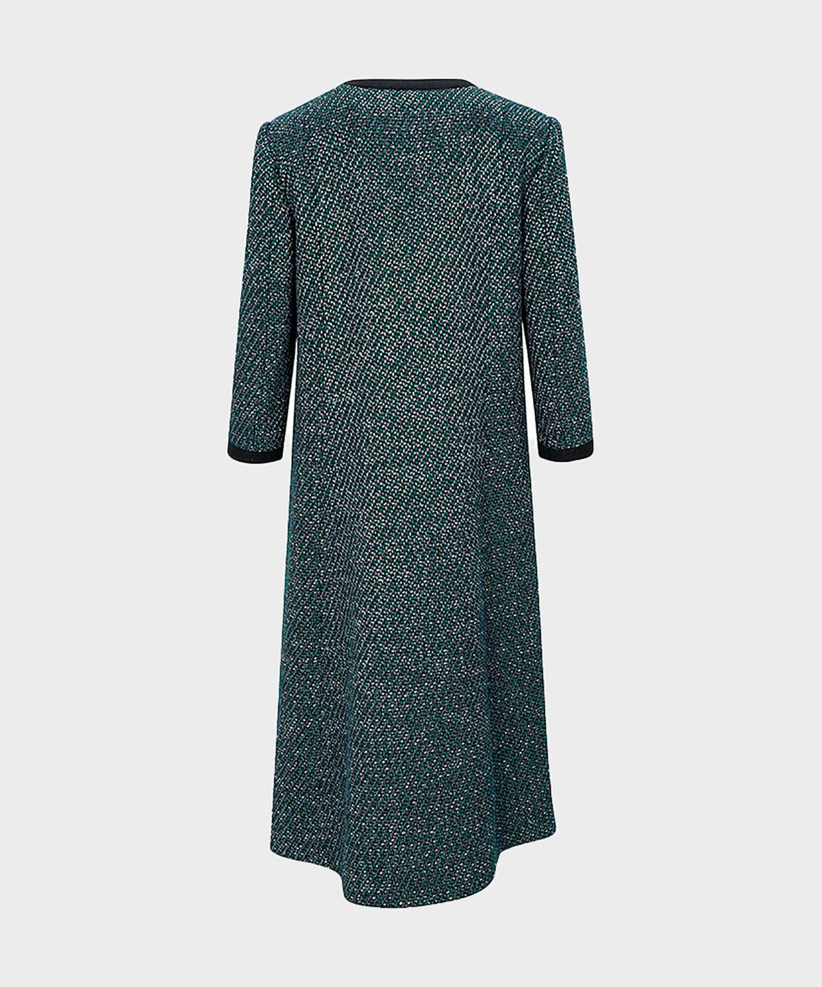 옥토버세컨드(OCTOBERSECOND) V tweed coat(green)