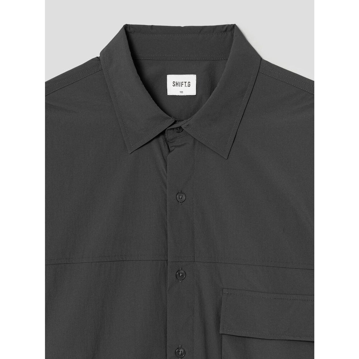 시프트지(SHIFT.G) Utility Cloud Shirts  Ash