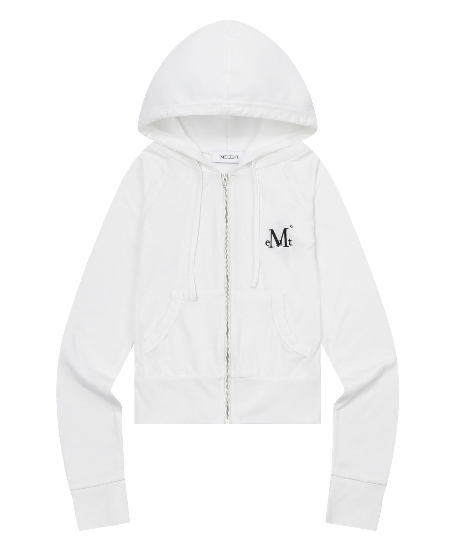 【MUCENT】 LIGHT UP CROP HOOD ZIP-UP /追跡付 MUSINSA | MUCENT Light Up Slim Fit Crop Hoodie (4 Colors)