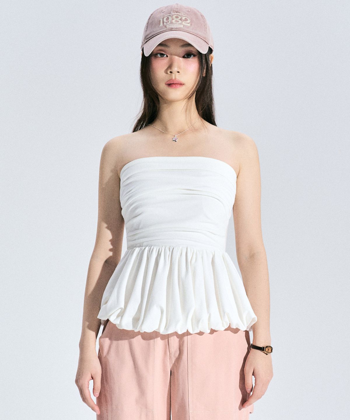 제로플래닛(ZEROPLANET) 브리짓 웨딩 벌룬 뷔스티에 [WHITE]