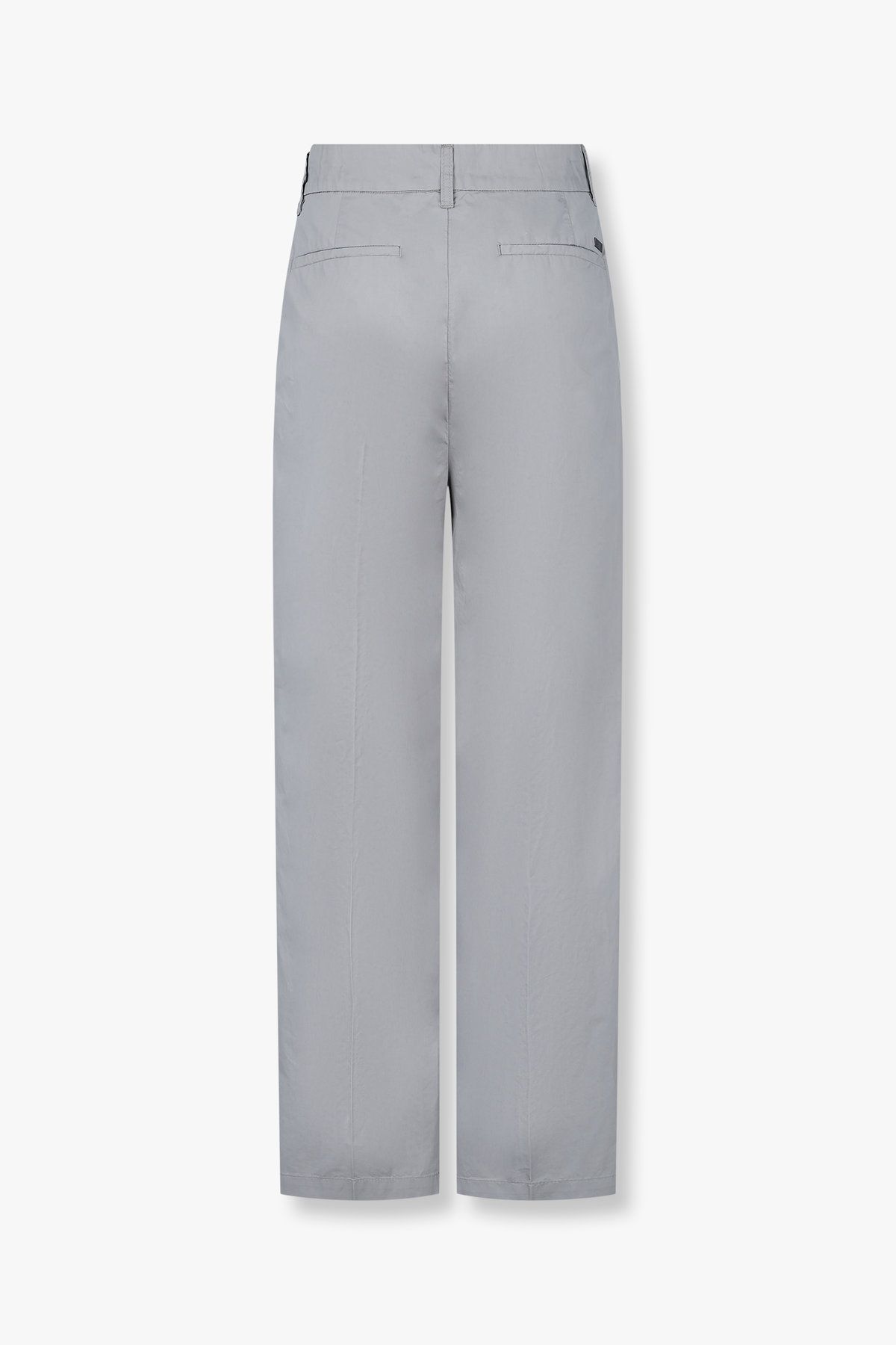 아르마니 익스체인지(ARMANI EXCHANGE) 남성 백 메탈 로고 코튼 치노 팬츠 _그레이 A415142017