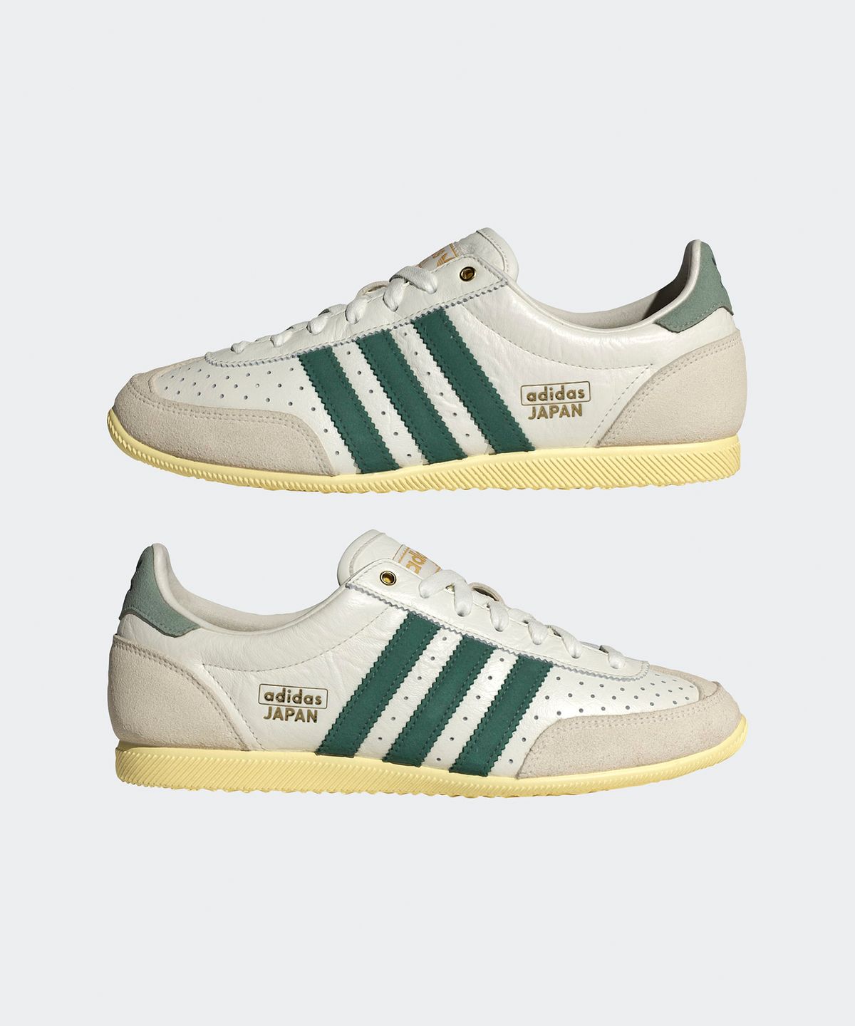 아디다스(ADIDAS) 재팬 - 화이트:그린 / JI2663