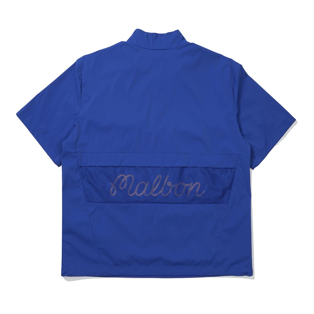 말본 골프(MALBON GOLF) 버킷 포인트 우븐 아노락 BLUE