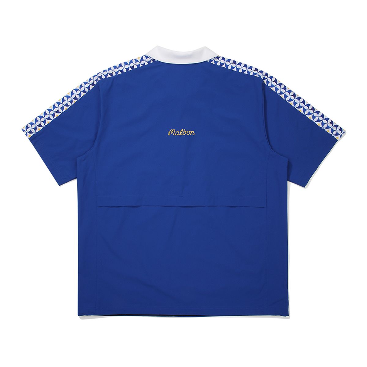 말본 골프(MALBON GOLF) M 카라 스냅 아노락 BLUE (MAN)