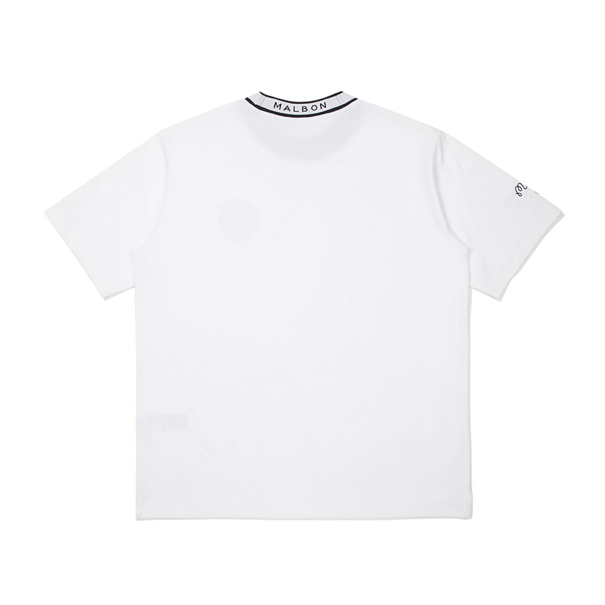 말본 골프(MALBON GOLF) 버킷 반팔 모크넥 WHITE (MAN)