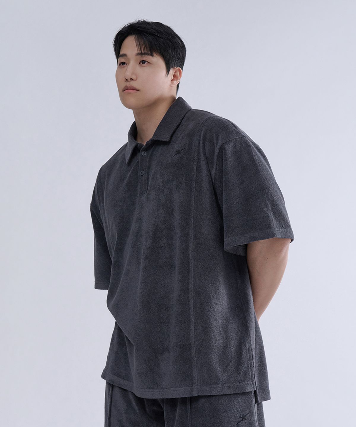 나인제트(NINEZ) 소프트 테리 오버핏 티셔츠