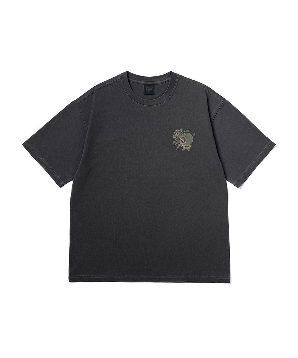 Pocket Gamer Pigment Short Sleeve T-Shirt Charcoal