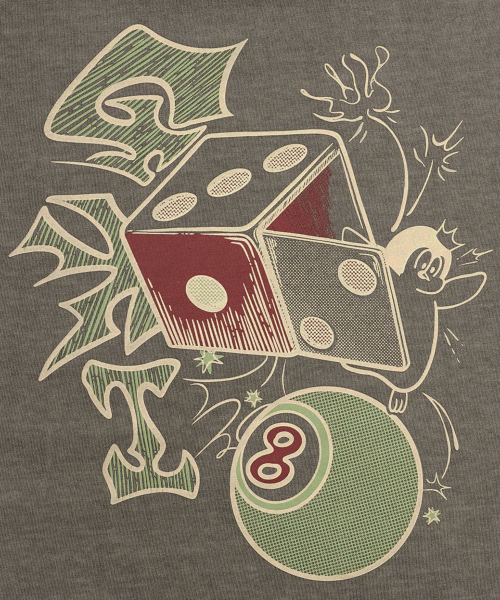 Pocket Gamer Pigment Short Sleeve T-Shirt Khaki Mocha