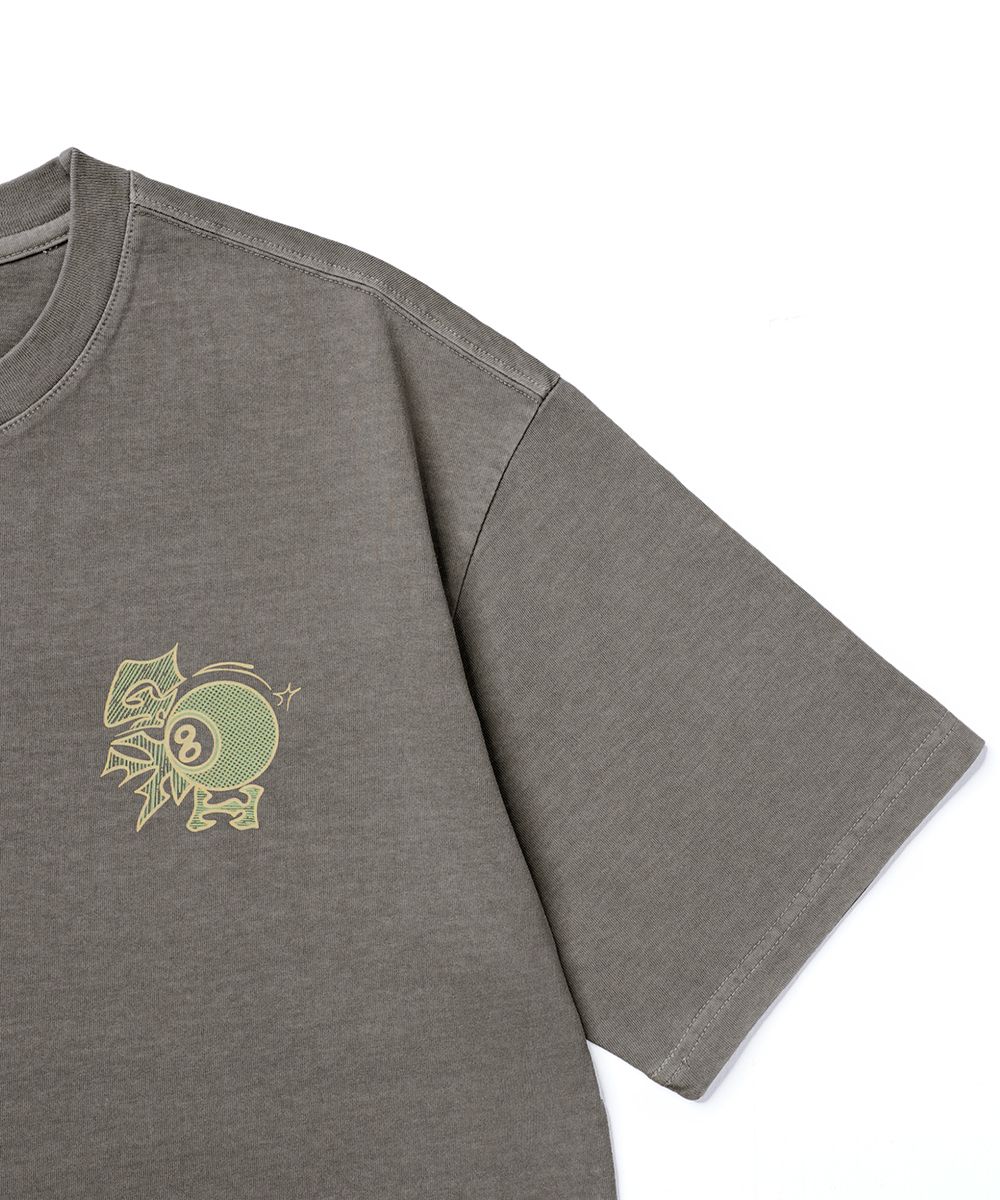 Pocket Gamer Pigment Short Sleeve T-Shirt Khaki Mocha