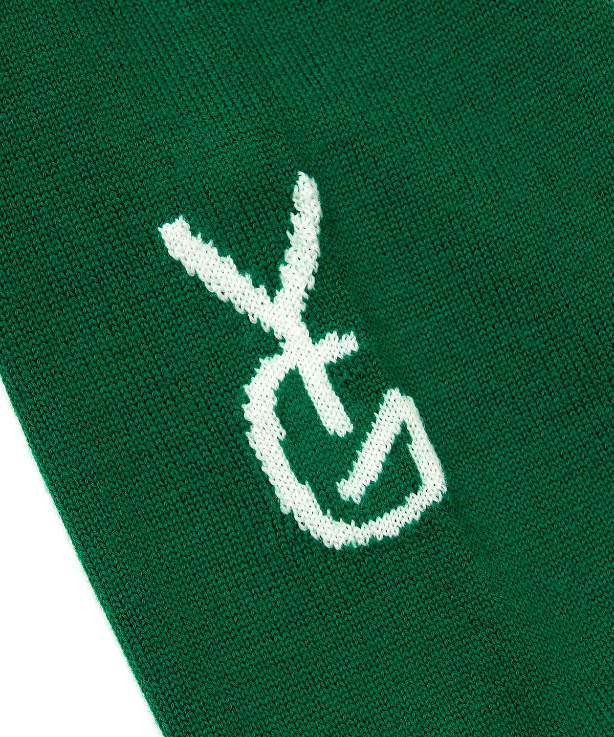 욜프(YORF) YORF KNIT CREWNECK B RABBIT GREEN