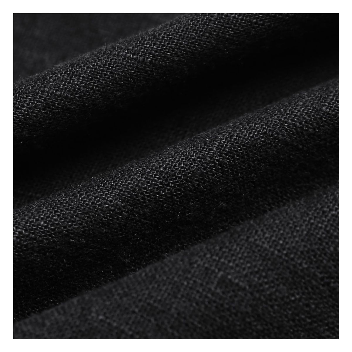 솔티(SORTIE) Utility Linen Fatigue Pants (Black)