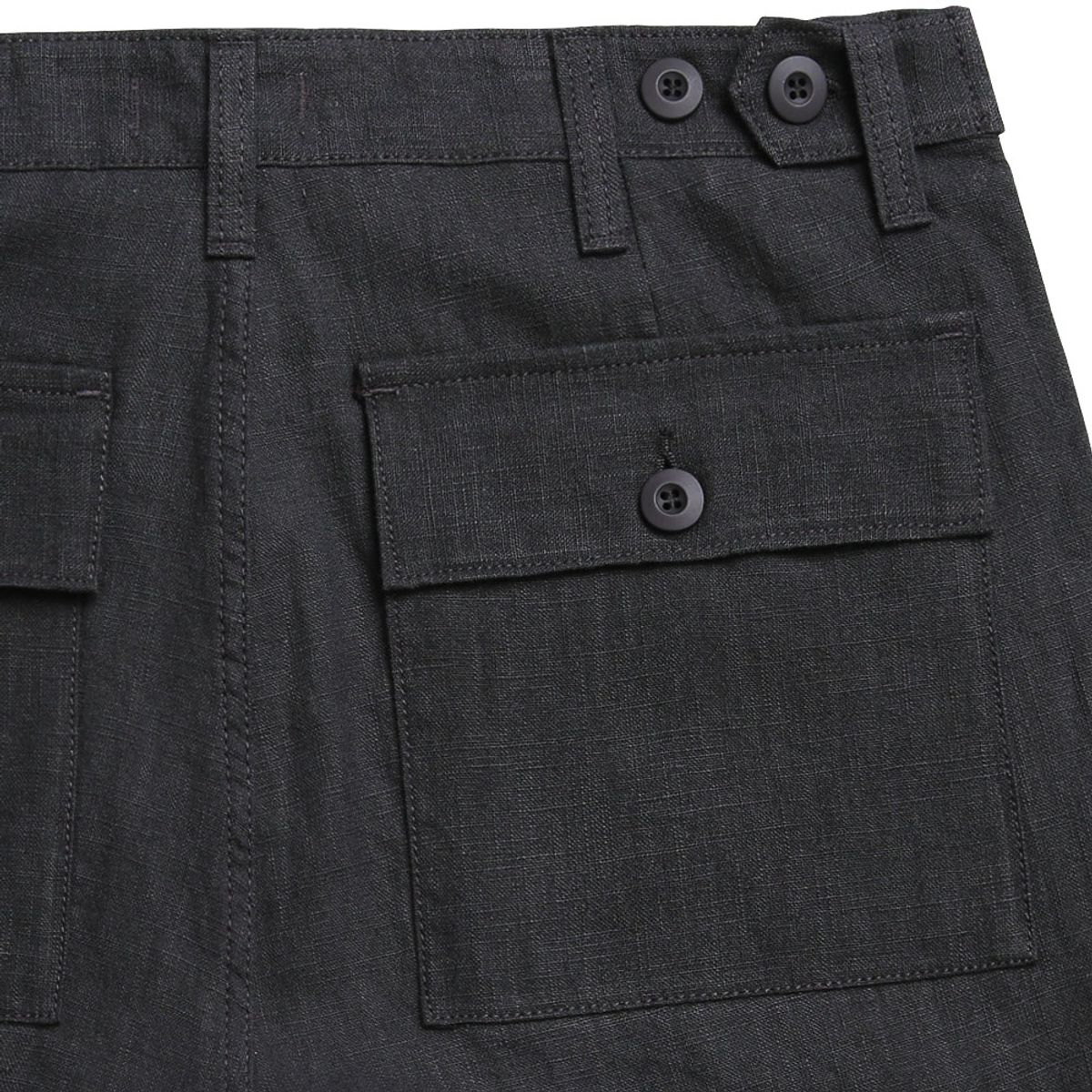 솔티(SORTIE) Utility Linen Fatigue Pants (Charcoal)