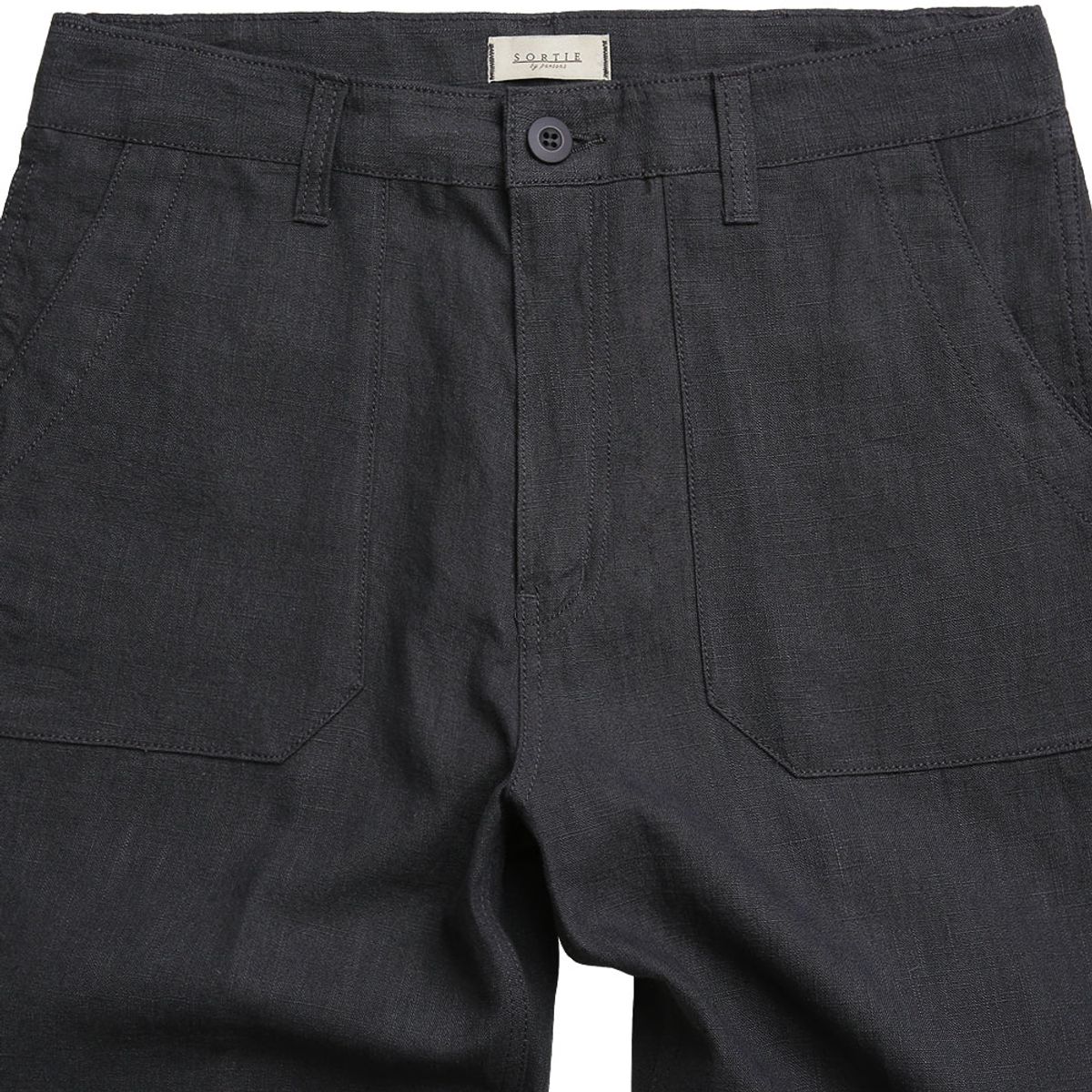 솔티(SORTIE) Utility Linen Fatigue Pants (Charcoal)