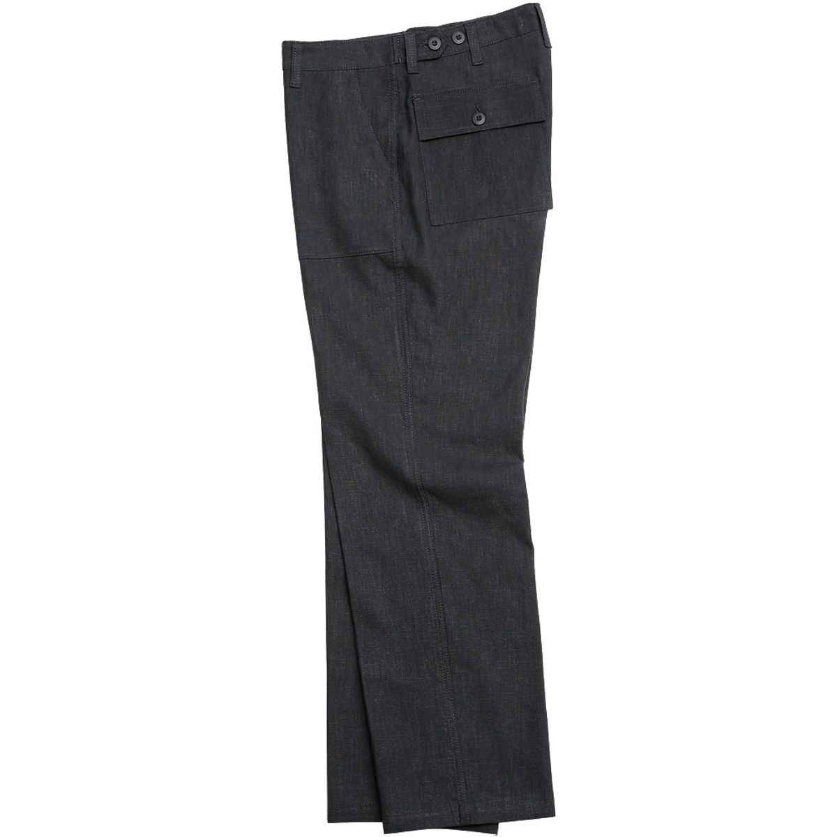 솔티(SORTIE) Utility Linen Fatigue Pants (Charcoal)
